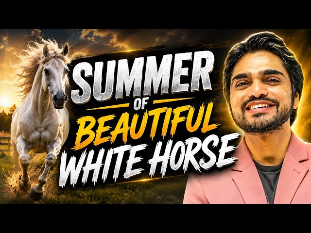 Summer of beautiful white horse | Class 11 English | (हिंदी में) Explaned By dear sir | With Summary