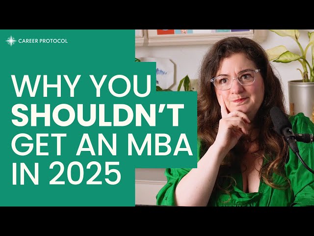 Why You Shouldn't Get an MBA (2025 Update)