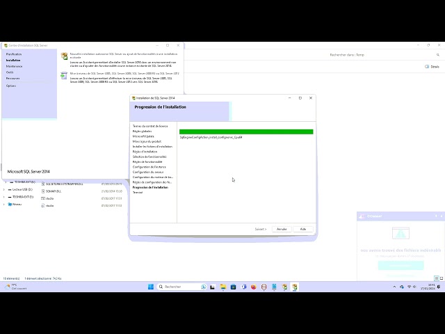 Comment Installer Microsoft SQL Server 2014