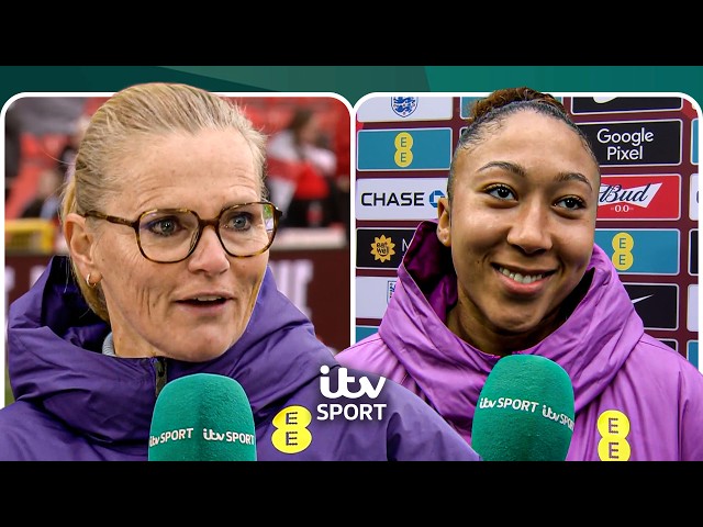 England v Iceland - FULL Post-Match Reaction from Players & Sarina Wiegman