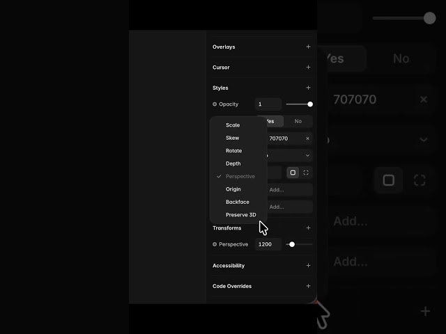 Hover effect Framer tutorial