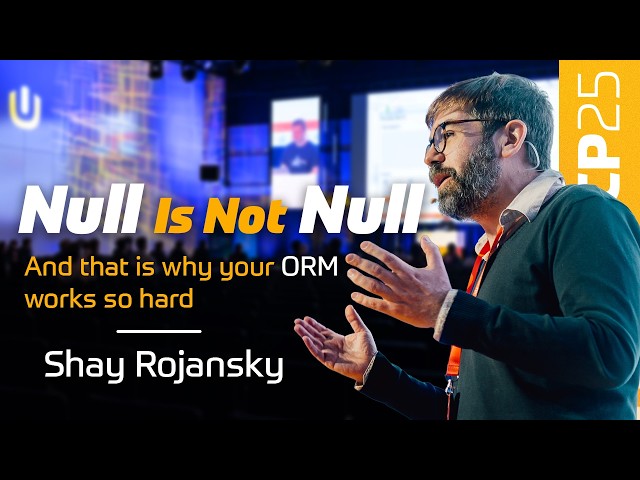 Inside EF Core's Query Pipeline | LINQ To SQL | Shay Rojansky | UCP25