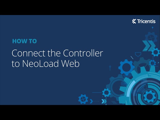 How To Connect The Controller To NeoLoad Web