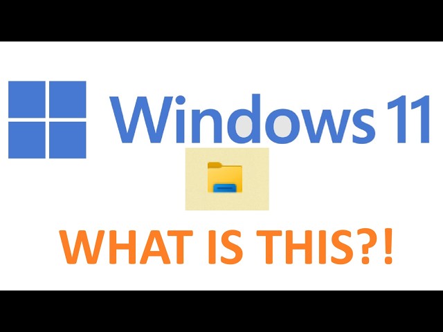 Windows 11 Tip: File Explorer