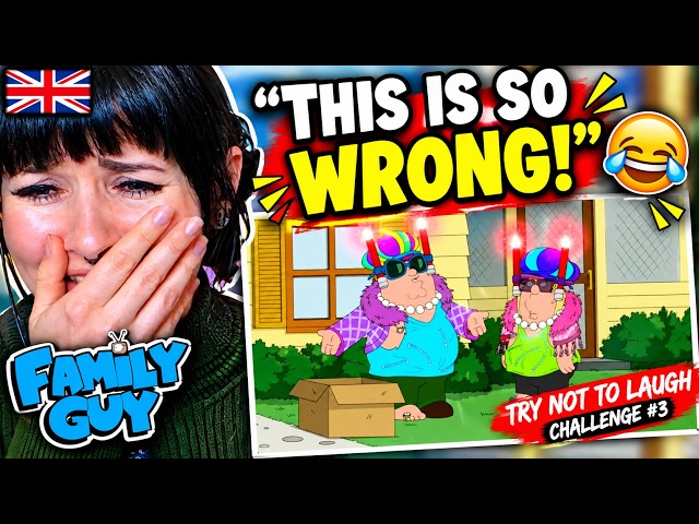 British Girl Tries NOT to Laugh at Family Guy - STILL Impossible!