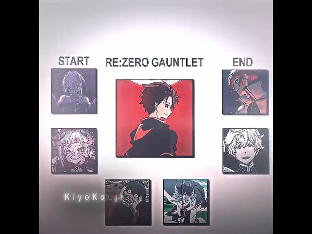 Pride IF Subaru vs The Re Zero Gauntlet - Re Zero 4K Edit