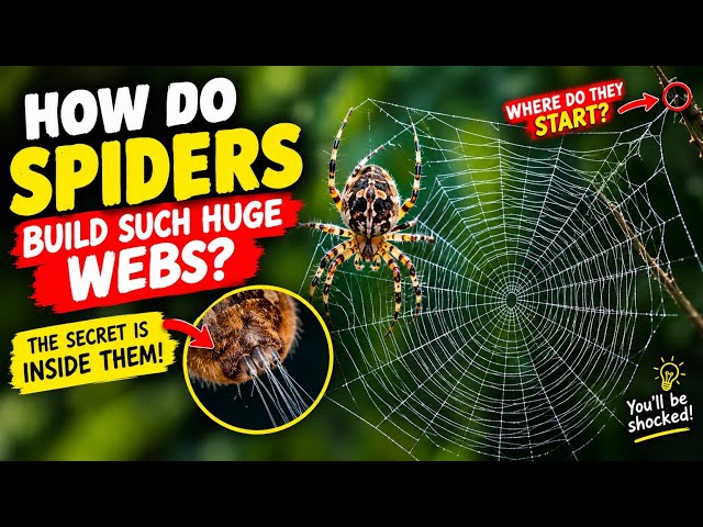 How Does a Tiny Spider Build THIS? 🕷️😱 Fixdfact 