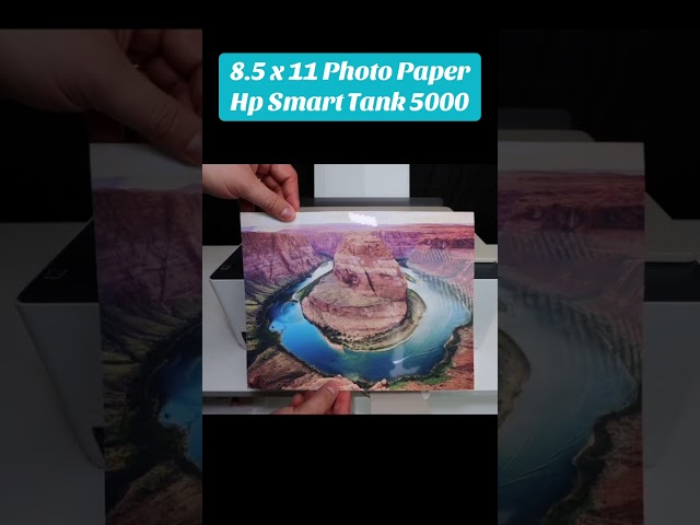 Printing photos with the HP smart tank 5000 ￼