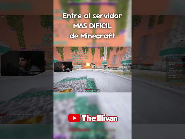 I Joined the HARDEST Minecraft Server! #minecraft