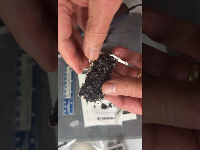 Coal does stick to Styrene #modelrailways #ooscale #styrene