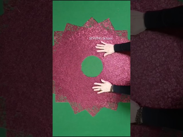 ✅Surprisingly easy way to sew a skirt #shortvideo #short #shortvideo