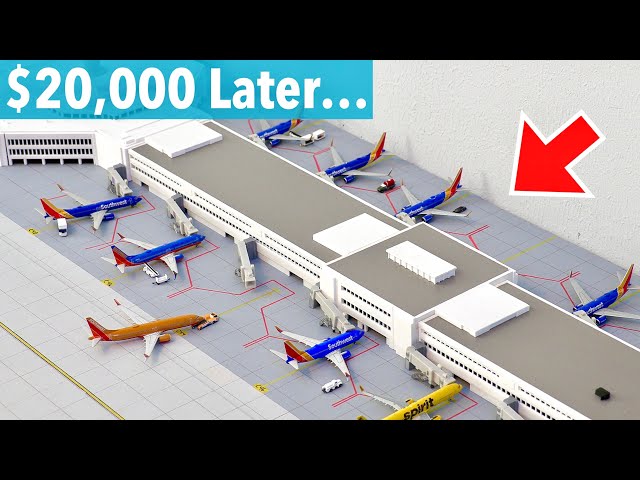 *NEW TERMINAL* Gemini Jets Denver Model Airport !