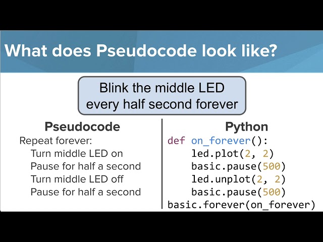 1 3 1  Comments & Pseudocode