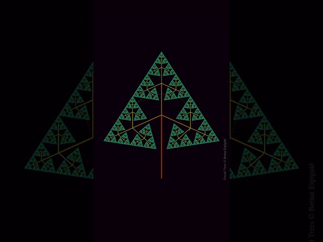 Fractal Trees #computationalart #art #animation #fractal #fractalart #wolfram