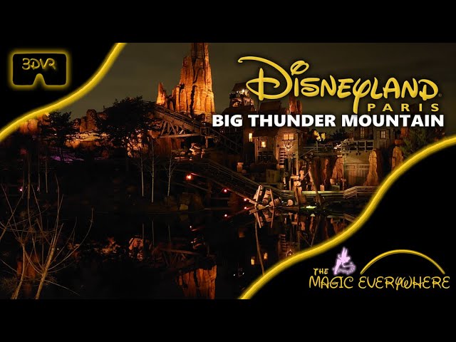 [3D VR] Big Thunder Mountain - Disneyland Paris