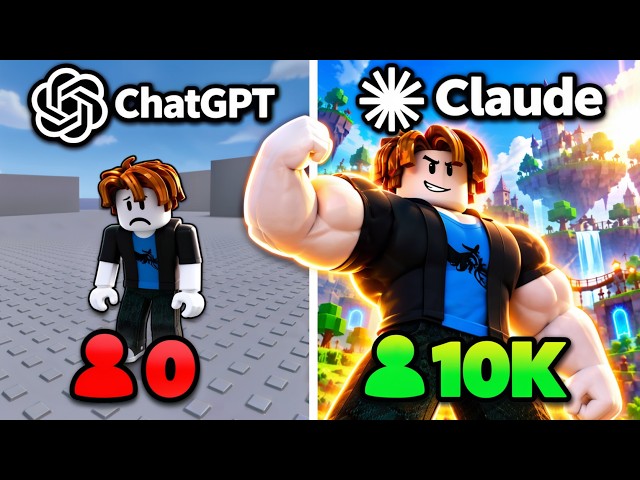 ChatGPT vs Claude Make A Viral Roblox Game