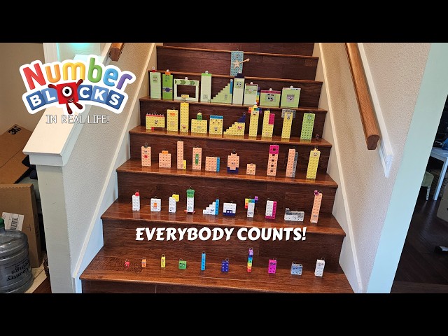 Numberblocks in Real Life: Everybody Counts Song (+Special Announcement!)