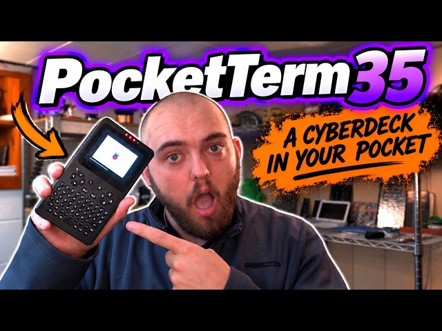 A  Cyberdeck in your Palm!? | PocketTerm35