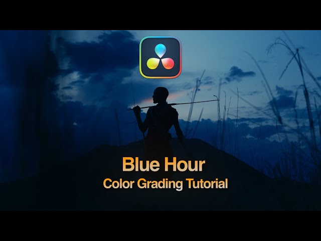 The Easiest Blue Hour Look - DaVinci Resolve Color Grading Tutorial