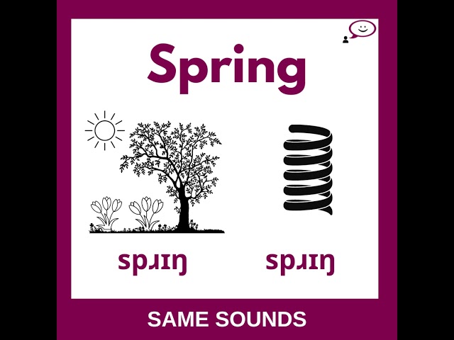 How To Say Spring | British English Pronunciation