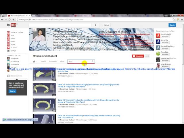 How to Learn any Catia Tool free online