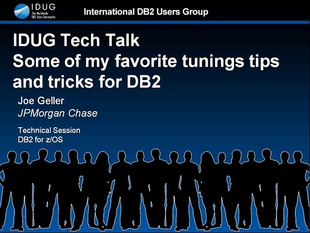 Some of My Favorite Tuning Tips and Tricks for Db2