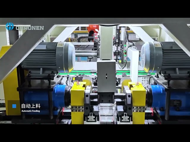 Gantry loading & Robot unloading