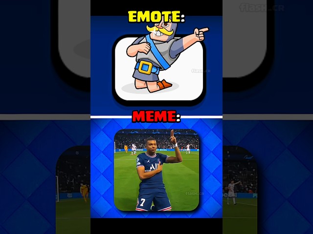 Emotes VS Memes in Clash Royale (Part - 18) โฝ