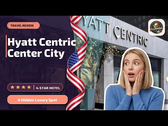 Hyatt Centric Center City Philadelphia - A Hidden Luxury Spot | Philadelphia (PA), United States🏨