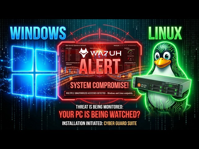 Wazuh Agent Installation on Windows & Linux | Full Hindi Tutorial