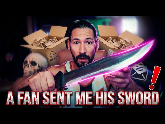 How to PARACORD WRAP a Sword! Fan Sends Me His Executioner | Zombie Go Boom