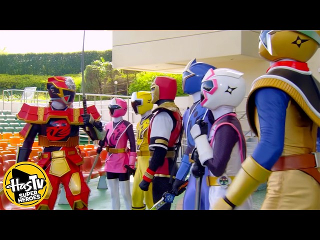 Power Rangers: Super Ninja Steel⚡ Sheriff Skyfire 🟡 HasTV Superheroes