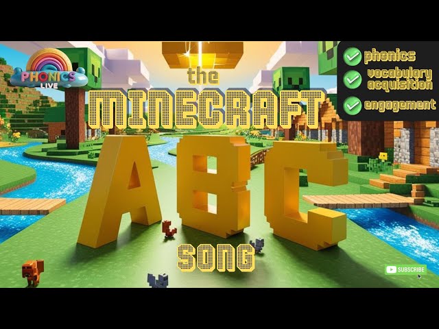 Minecraft ABCs - Learn the Alphabet with Minecraft!