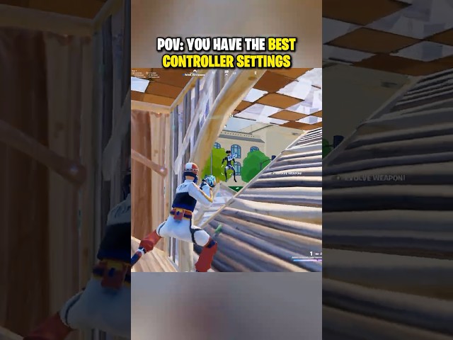*THE BEST* Controller Settings To MAX AIM ASSIST✅  #fortnite #prosettings #tutorial