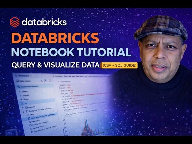 Databricks Tutorial: Import CSV, Query Data & Visualize from Notebook