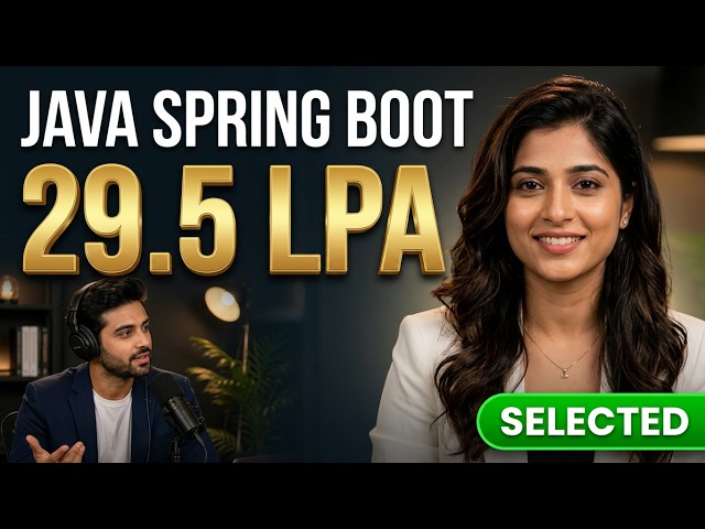 Real-Time Java Interview (29.5 LPA) | Java 8, Spring Boot, Microservices Deep Dive