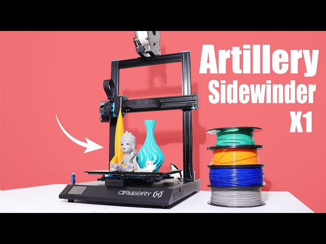 Artillery Sidewinder X1 3D Printer Unboxing And Review (Latest Version)
