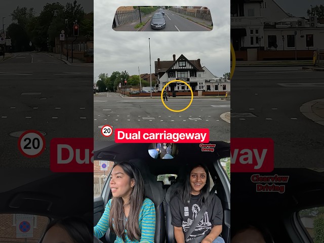 She was QUICK! 😅😂 #driving #car #pov #london #funny #pedestrian