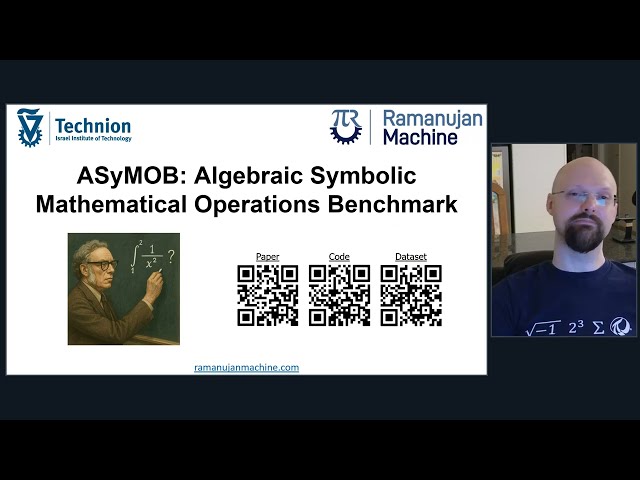 ASyMOB: Algebraic Symbolic Mathematical Operations Benchmark