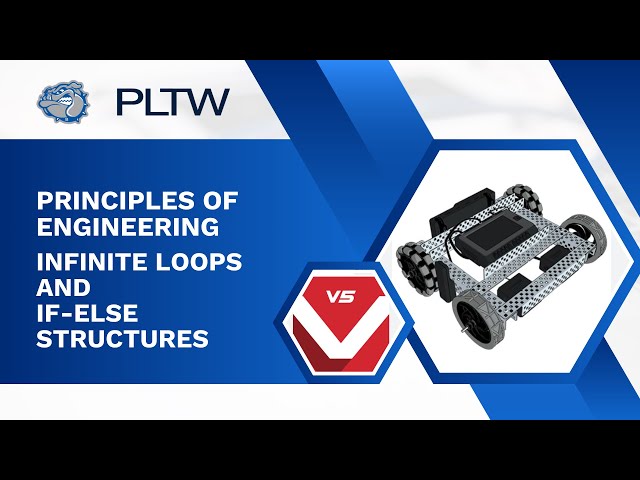 PLTW POE - Python Programming (VEXcode V5) - Infinite Loops and If Else Structures