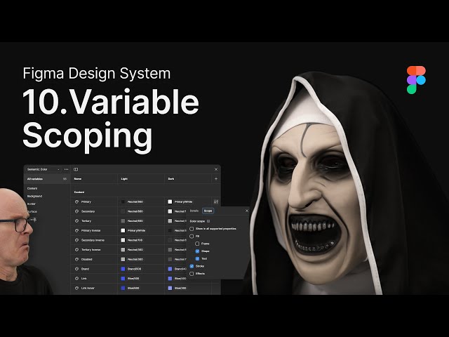 Figma Design System: 10 Variable Scoping