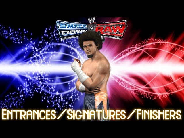 WWE Smackdown vs Raw 2010 Entrances/Signatures/Finishers: Carlito