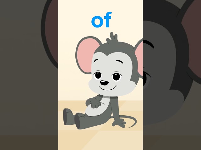 Kindergarten Sight Words: Of | ABCmouse #learning #education #sightwordsforkids #kindergarten