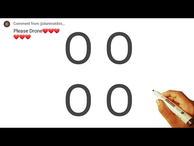 How to Draw a DRONE from OOOO letter Easy And Step by step Drawing