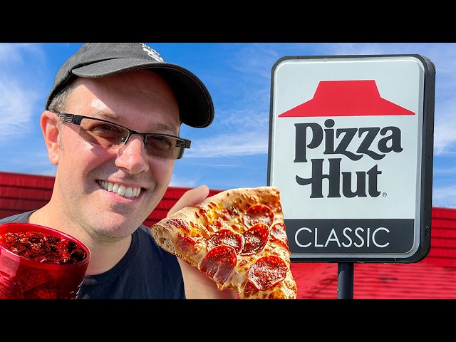 Visiting a REAL 90s Pizza Hut (kinda)