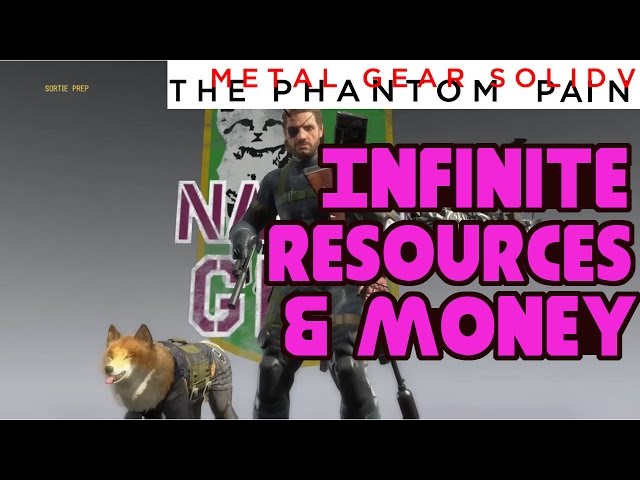 Metal Gear Solid V - Infinite Resources and Money [After Patch 1.14 Xbox, 1.14 PS4]
