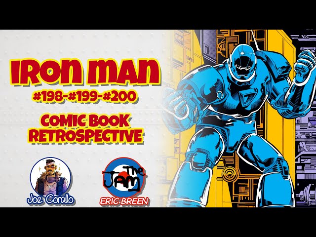 Comic Book Retro: IRON MAN #198-#200 Obadiah Stane Iron Monger