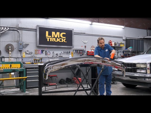 How to Install a Bumper Impact Strip | Kevin Tetz with LMC Truck