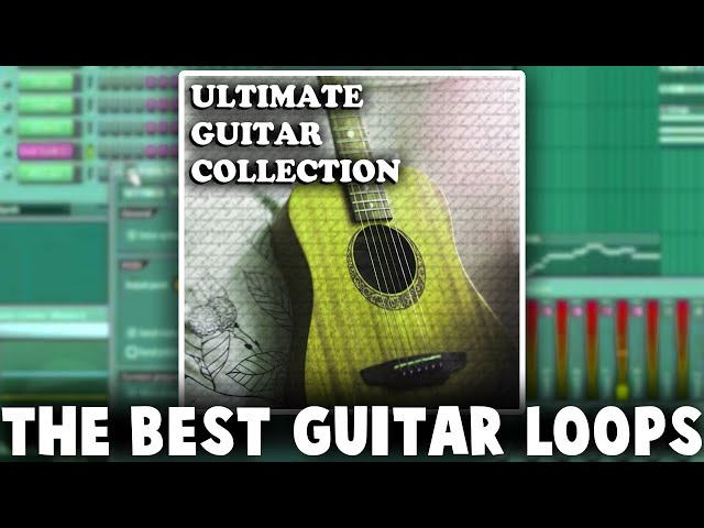MAKING BEATS using my FREE ULTIMATE GUITAR COLLECTION LOOP KIT (FL STUDIO COOKUP)
