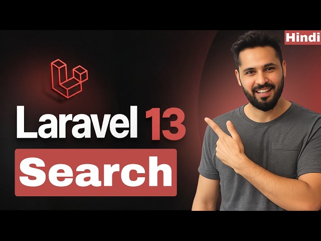 Laravel 13 Tutorial in Hindi #47 Search Data from Database | Search Functionality with LIKE Query